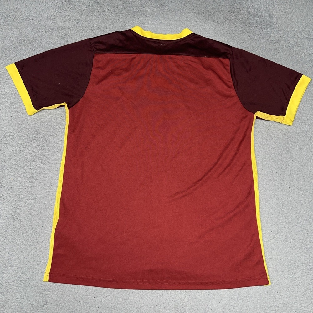 Nike AS Roma 2015-16 Home Jersey Men's Sz L Red Dri-Fit Soccer Football Shirt - Picture 2 of 14